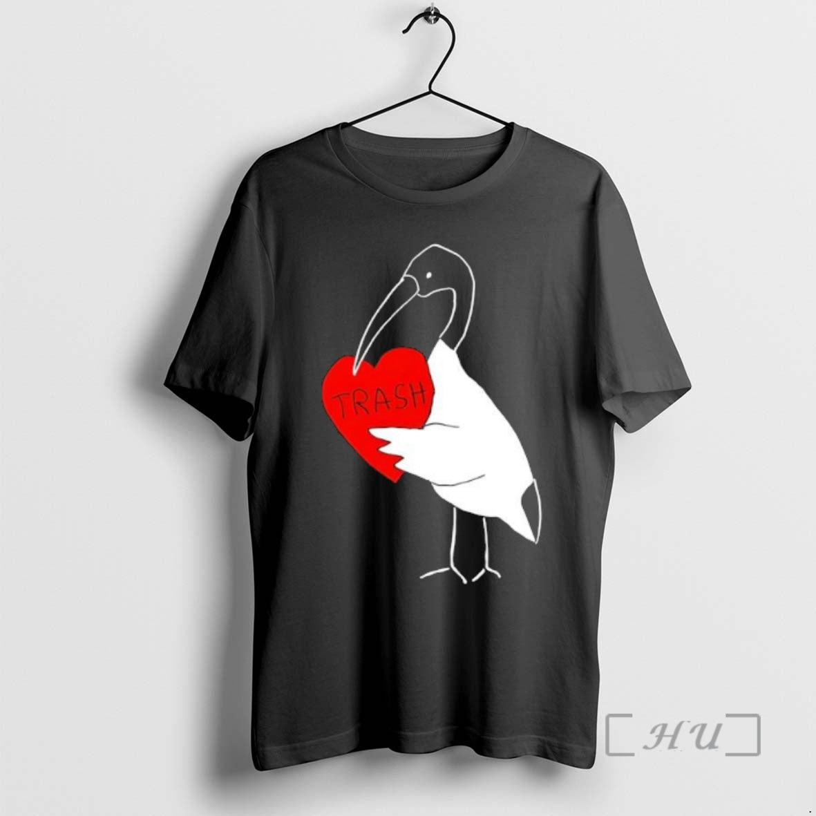 Trending Ibis Heart Style Simple Black T-Shirts, Hoodie, Sweatshirt | RetroVerseTees.com