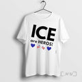 Trending Ice Are Heroes Usa Flags T-Shirts, Hoodie, Sweatshirt | RetroVerseTees.com