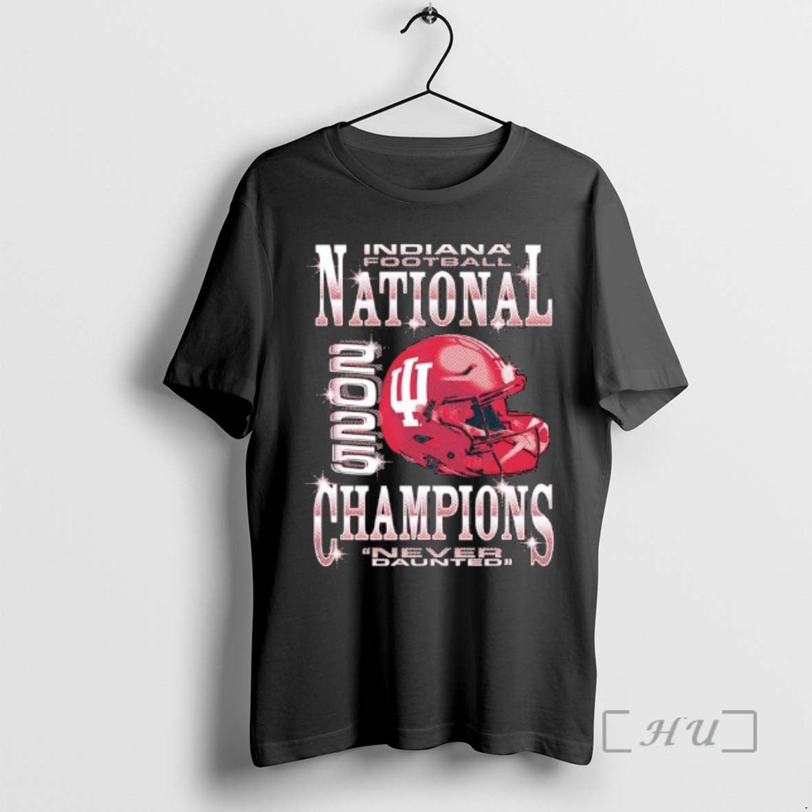 Trending Indiana Football National 2025 Champions Never Daunted T-Shirts, Hoodie, Sweatshirt | RetroVerseTees.com
