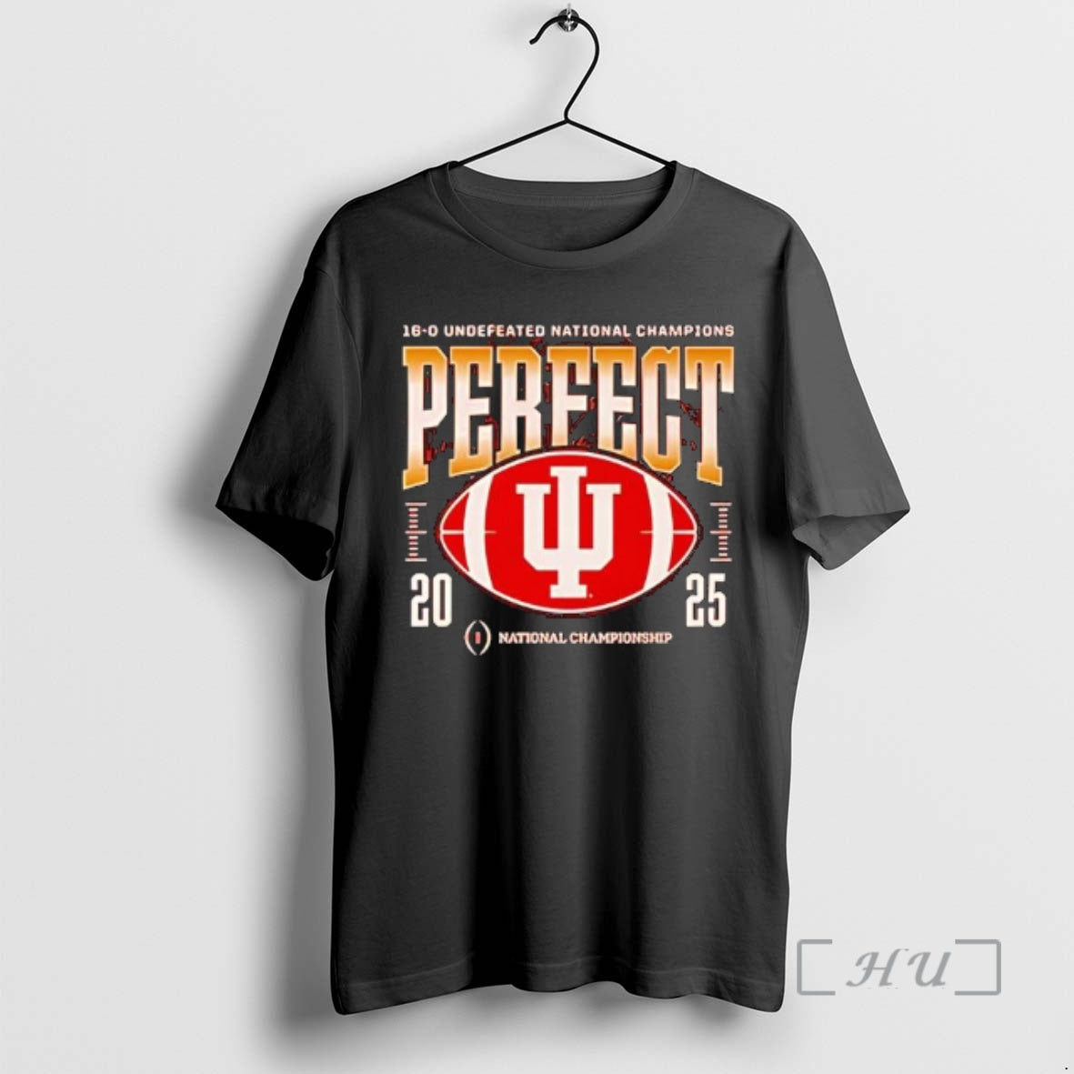 Trending Indiana Finished 16 0 Undefeated National Champions T-Shirts, Hoodie, Sweatshirt | RetroVerseTees.com