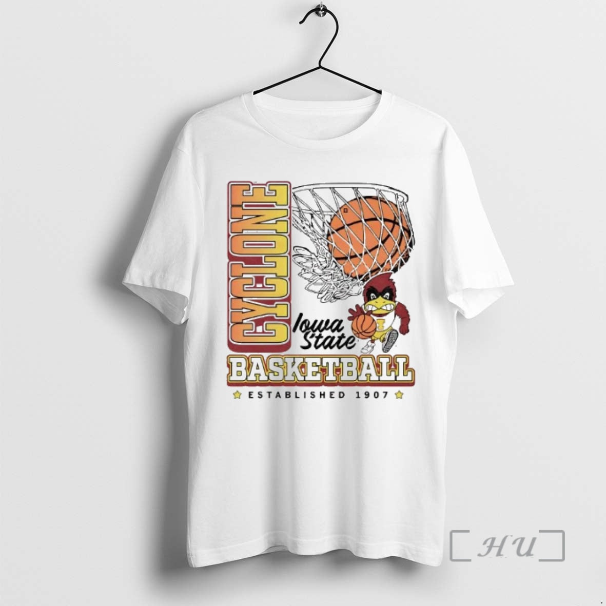 Trending Iowa State Basketball Established 1907 Hilton Coliseum T-Shirts, Hoodie, Sweatshirt | RetroVerseTees.com