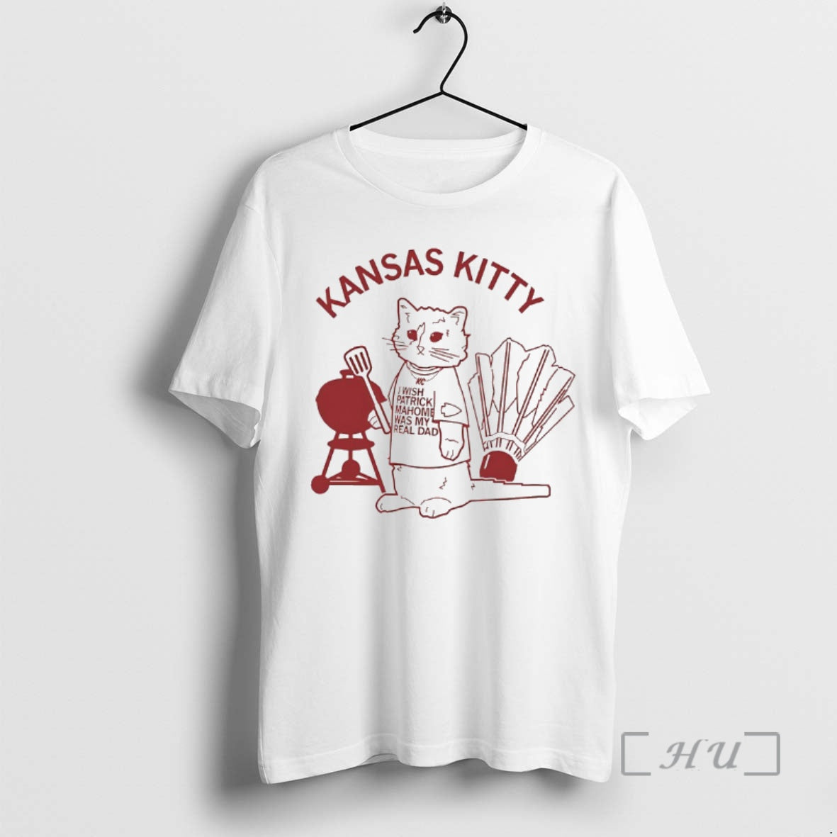 Trending Kansas Kitty I Wish Patrick Mahomes Was My Real Dad Premium T Shirts Sweater Hoodie, Sweatshirt | RetroVerseTees.com