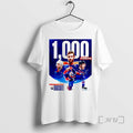 Trending Leon Draisaitl The Legend Of Drai 1000 Points Circle T-Shirts, Hoodie, Sweatshirt | RetroVerseTees.com