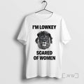 Trending Lion Im Lowkey Scared Of Women T-Shirts, Hoodie, Sweatshirt | RetroVerseTees.com