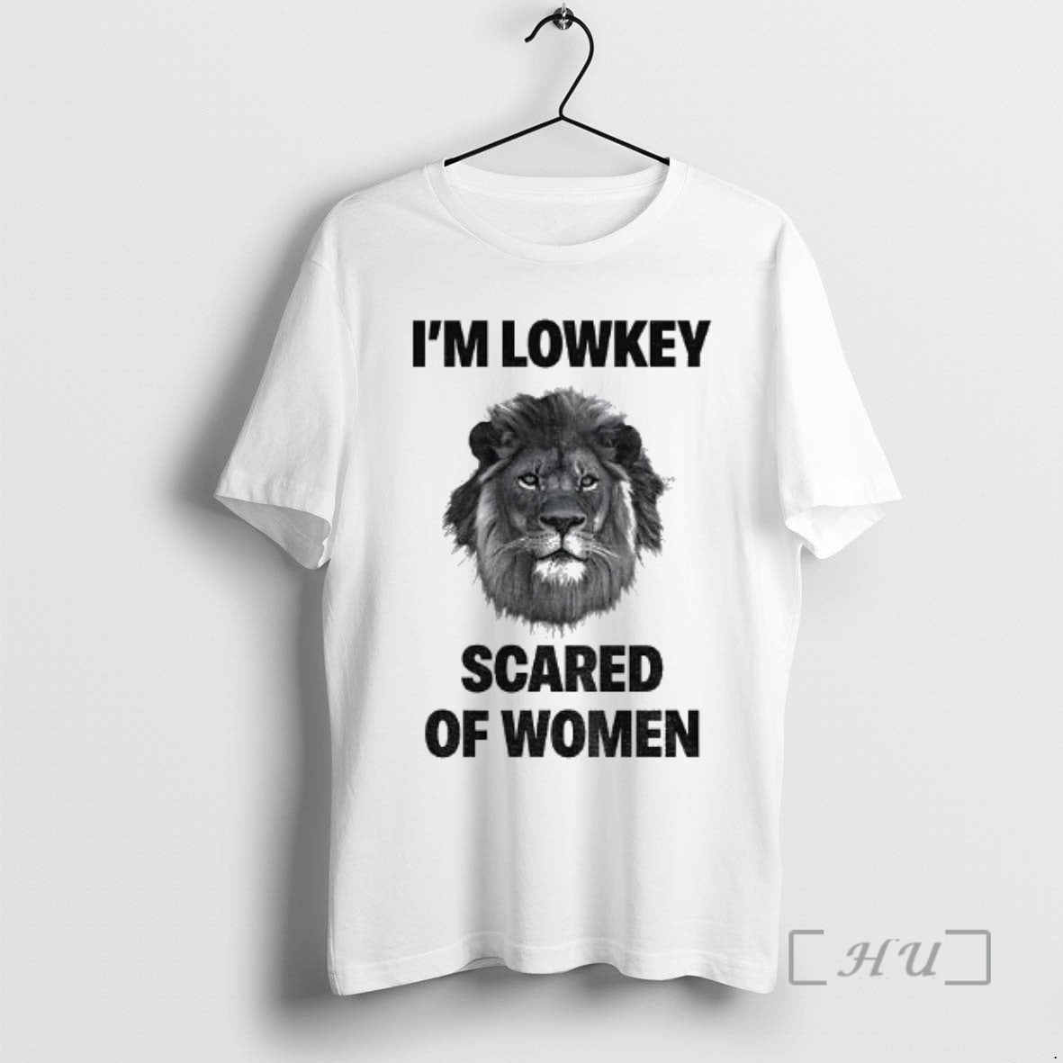 Trending Lion Im Lowkey Scared Of Women T-Shirts, Hoodie, Sweatshirt | RetroVerseTees.com