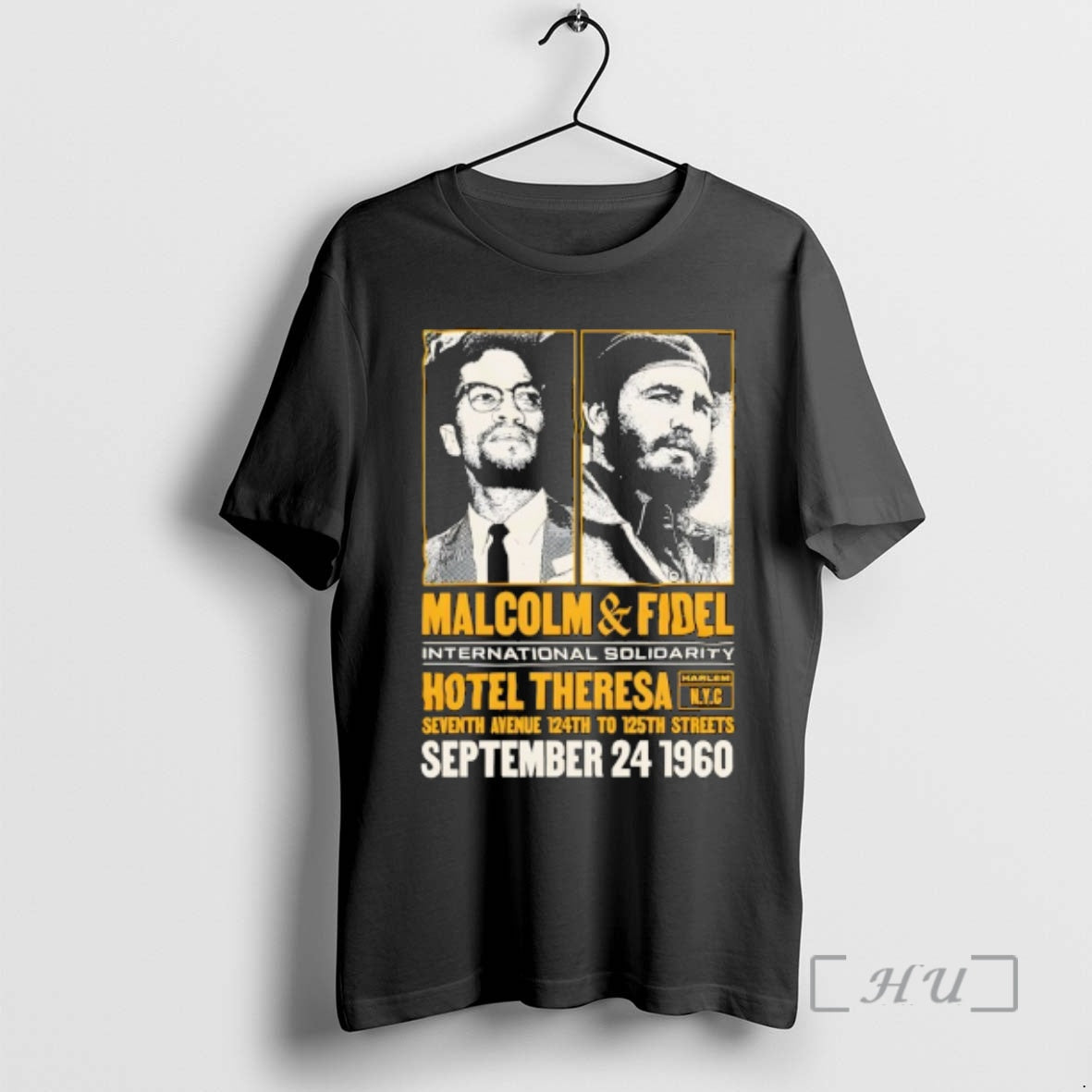 Trending Malcolm And Fidel At Hotel Theresa T-Shirts, Hoodie, Sweatshirt | RetroVerseTees.com