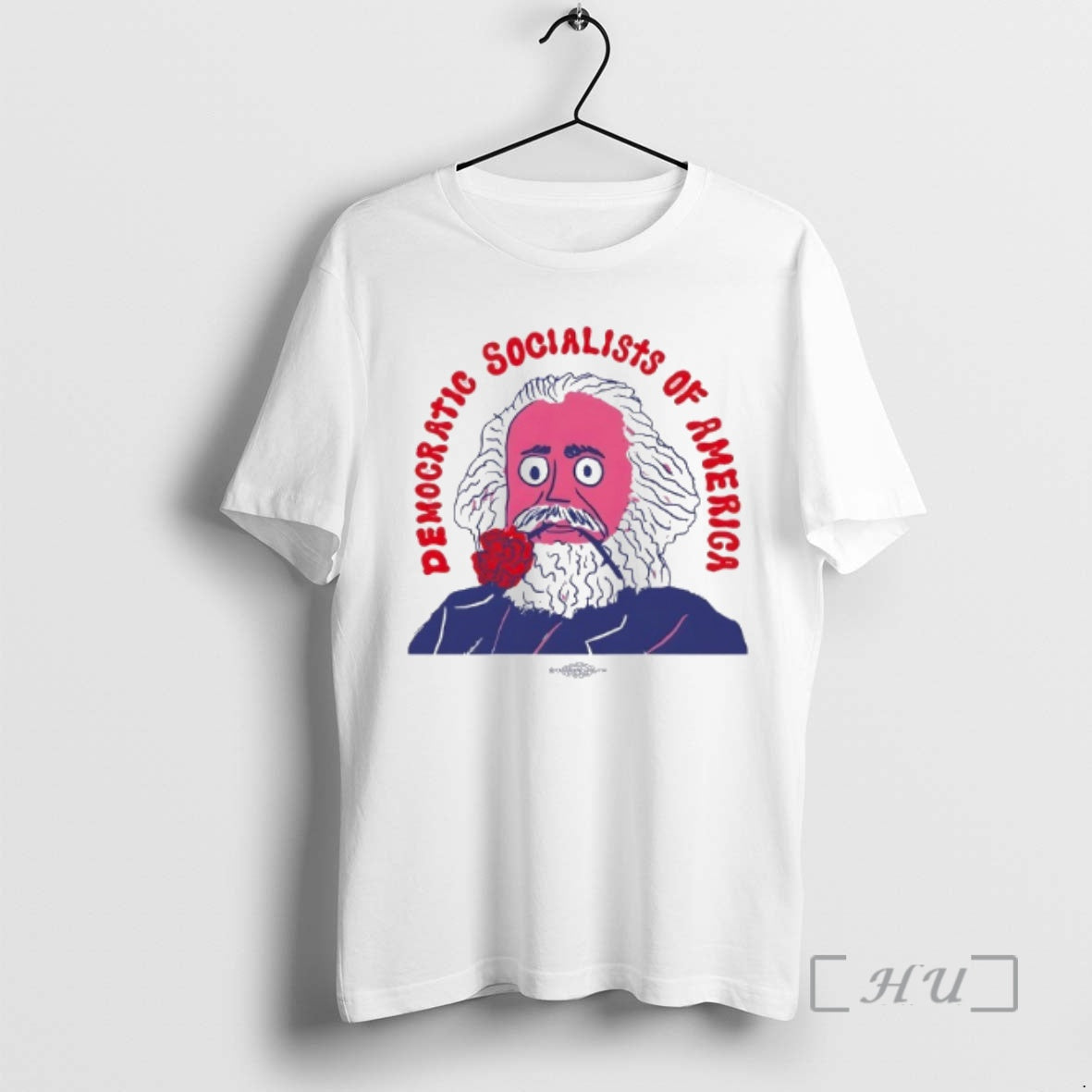 Trending Marx Rose Democrat Socialists Of America T-Shirts, Hoodie, Sweatshirt | RetroVerseTees.com