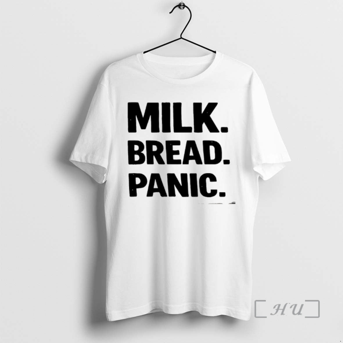 Trending Milk Bread Panic Snow T-Shirts, Hoodie, Sweatshirt | RetroVerseTees.com