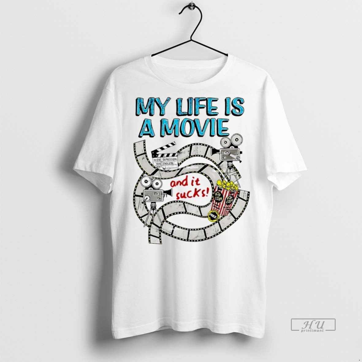 Trending My Life A Movie And It Sucks Shirt Sweater