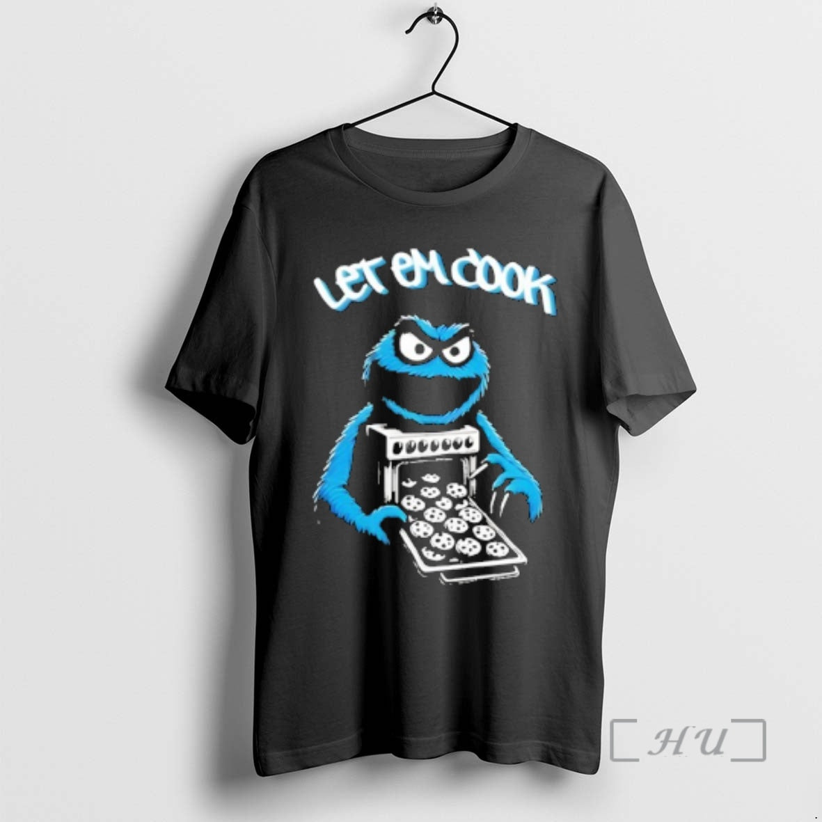 Trending Myron Gaines Wearing Let Em Cook Monster Cookies T-Shirts, Hoodie, Sweatshirt | RetroVerseTees.com
