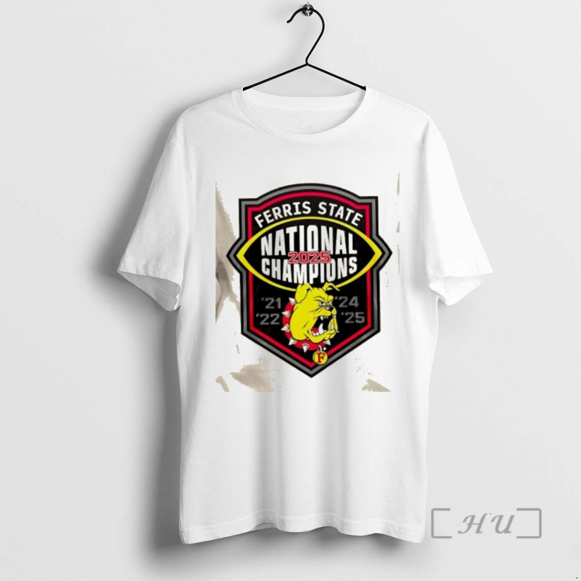 Trending Ncaa Division Ii Champions Ferris State Bulldogs 2 Sided T-Shirts, Hoodie, Sweatshirt | RetroVerseTees.com