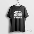 Trending No Dunk 20 Years Classics Logo Double Sided Graphic T-Shirts, Hoodie, Sweatshirt | RetroVerseTees.com
