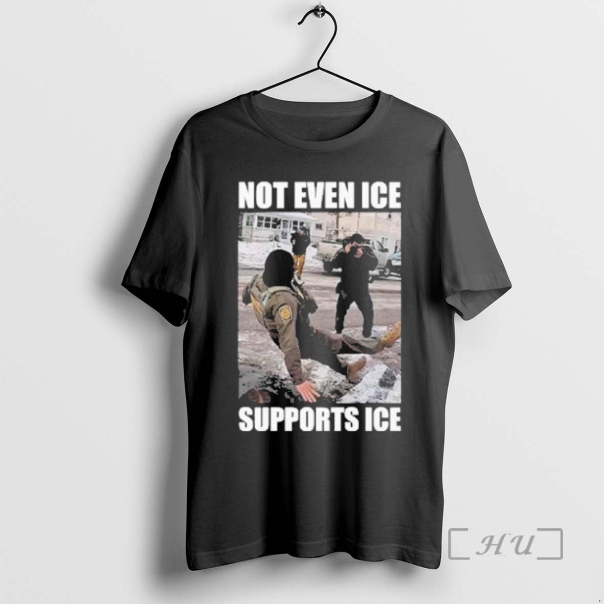 Trending Not Even Ice Supports Ice Tee Hoodie, Sweatshirt | RetroVerseTees.com