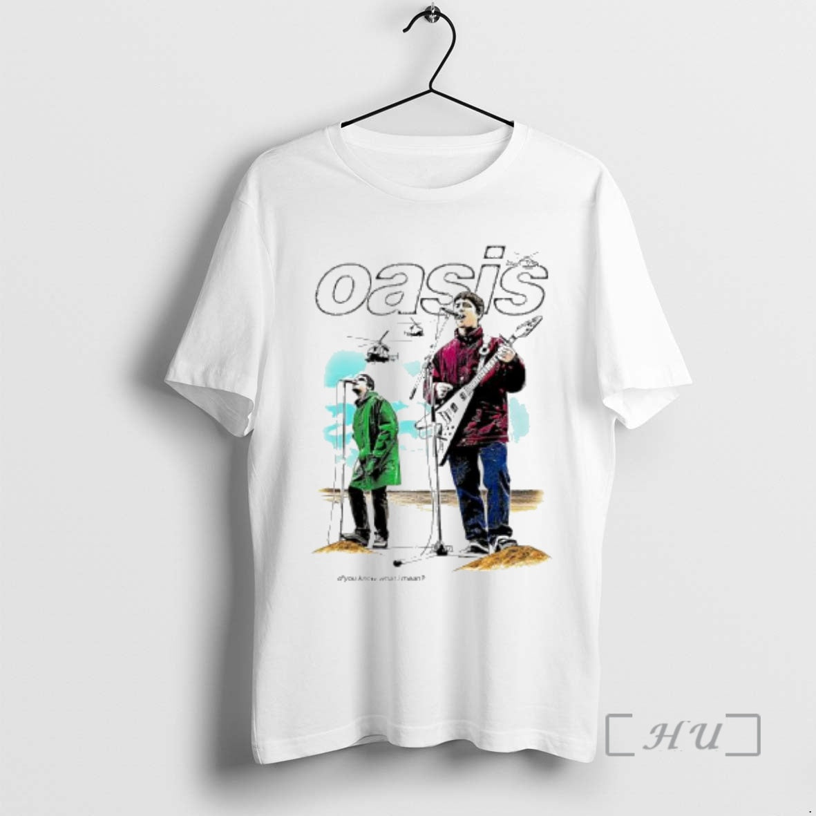 Trending Oasis Dyou Know What I Mean Graphic T-Shirts, Hoodie, Sweatshirt | RetroVerseTees.com