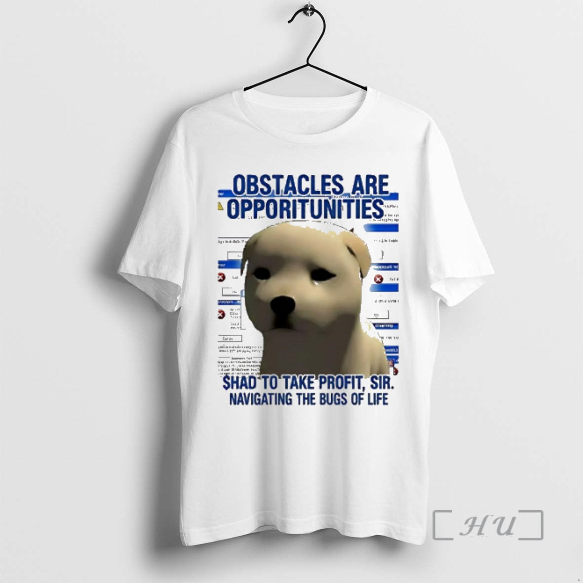 Trending Obstacles Are Opportunities Cute Dog T-Shirts, Hoodie, Sweatshirt | RetroVerseTees.com
