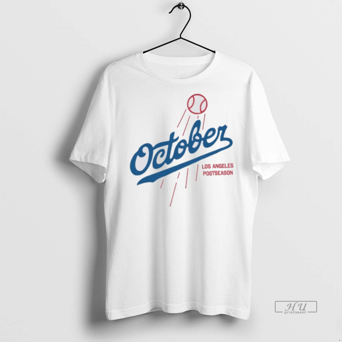 Trending October Los Angeles Postseason Logo Shirt Sweater