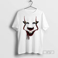 Trending Official It Face Graphic Halloween T Shirt