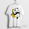Trending Official Panda Saxophone Fitsch Panda Music T Shirt