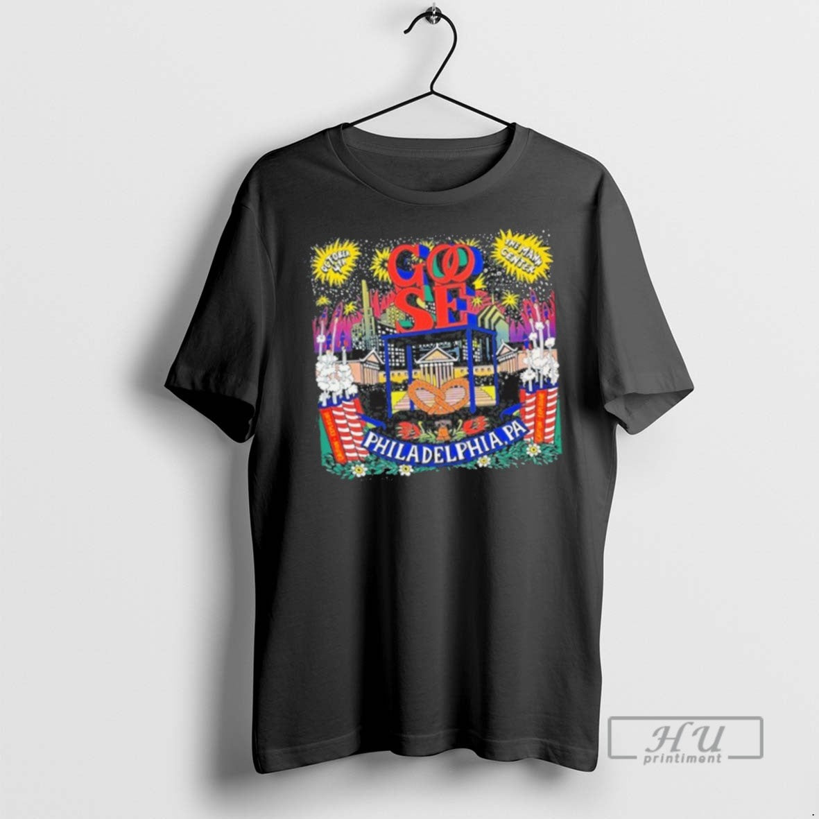 Trending Officials An Evening With Goose Oct 4 2025 Philadelphia Pa T Shirt