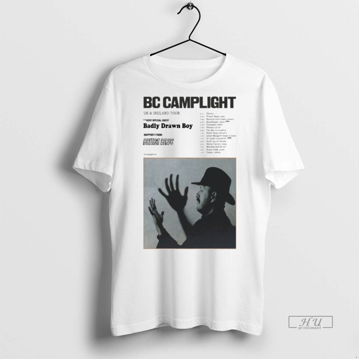 Trending Officials Bc Camplight Uk Ireland Tour 2025 Badly Drawn Boy Shirt Sweater
