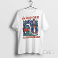 Trending Officials Danger Alligators In Area Florida Gators Beat Texas Longhorns T Shirt