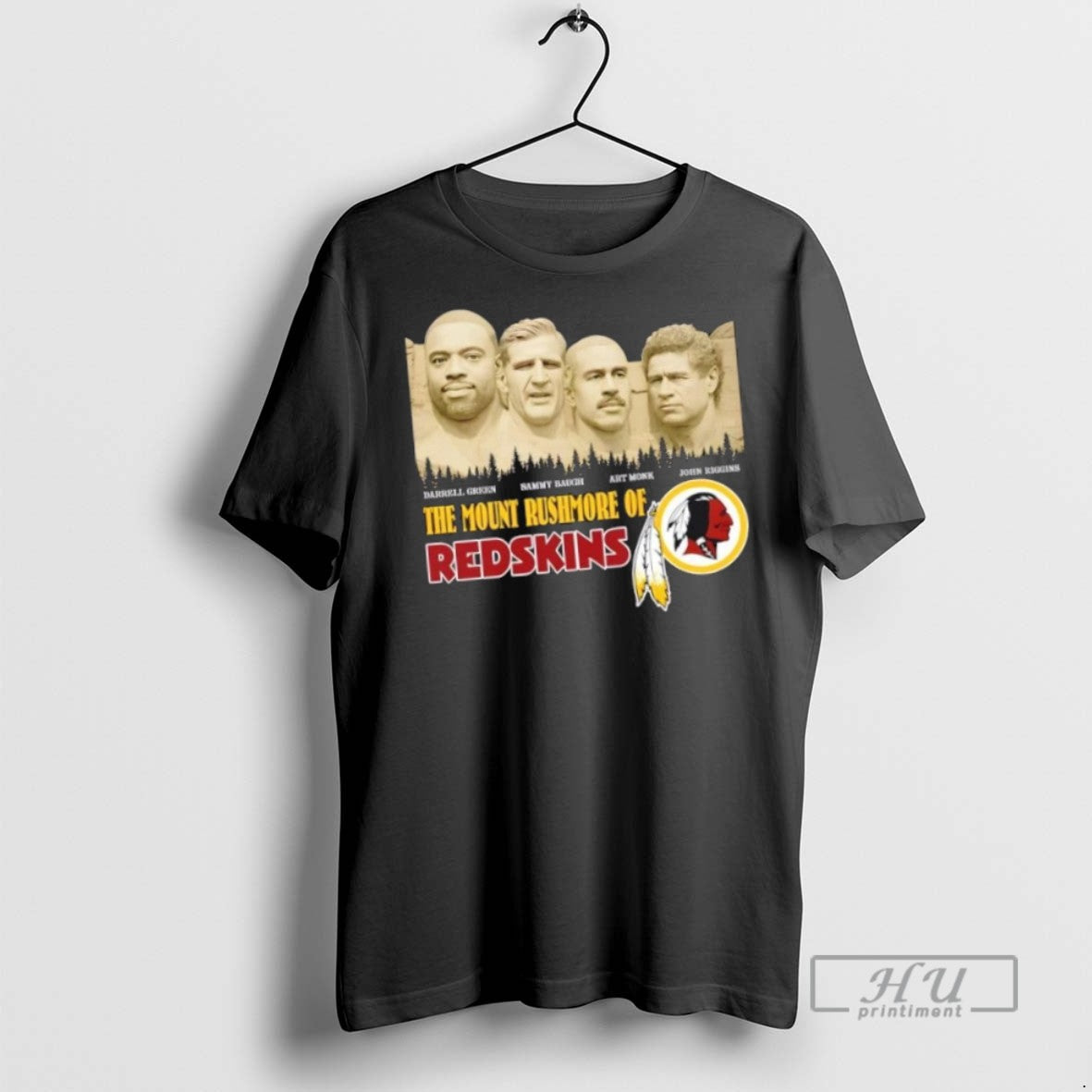 Trending Officials Green Baugh Monk Riggins The Mount Rushmore Of Washington Commanders T Shirt