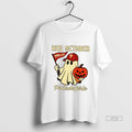 Trending Officials Phillies Halloween Ghost Red October Spooky Baseball Shirt Sweater