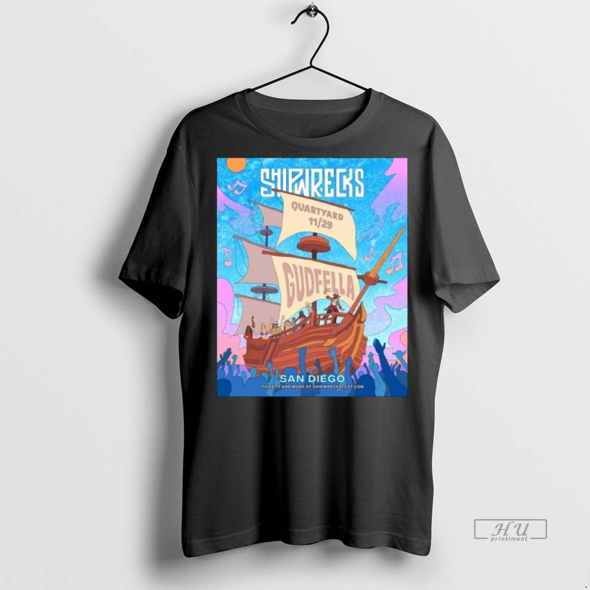 Trending Officials Shipwrecks Music Fest Quartyard In San Diego Ca Nov 29 2025 Shirt Sweater