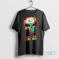 Trending Officials Skull Green Bay Packers Its Ok To Be Different T Shirt