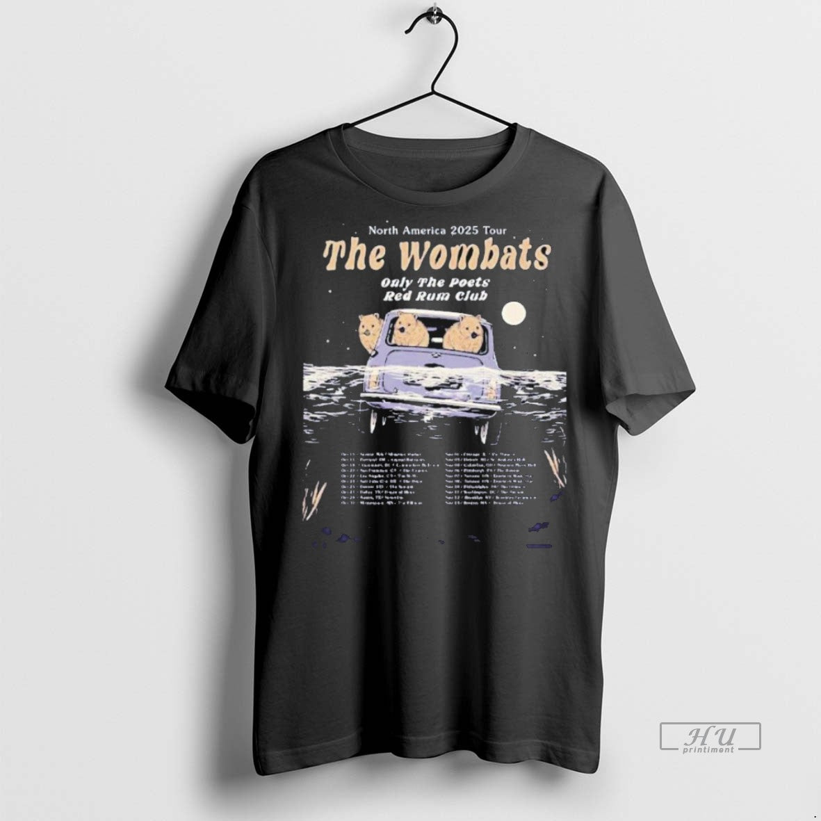 Trending Officials The Wombats North America 2025 Tour Only The Poets Red Rum Club Dates