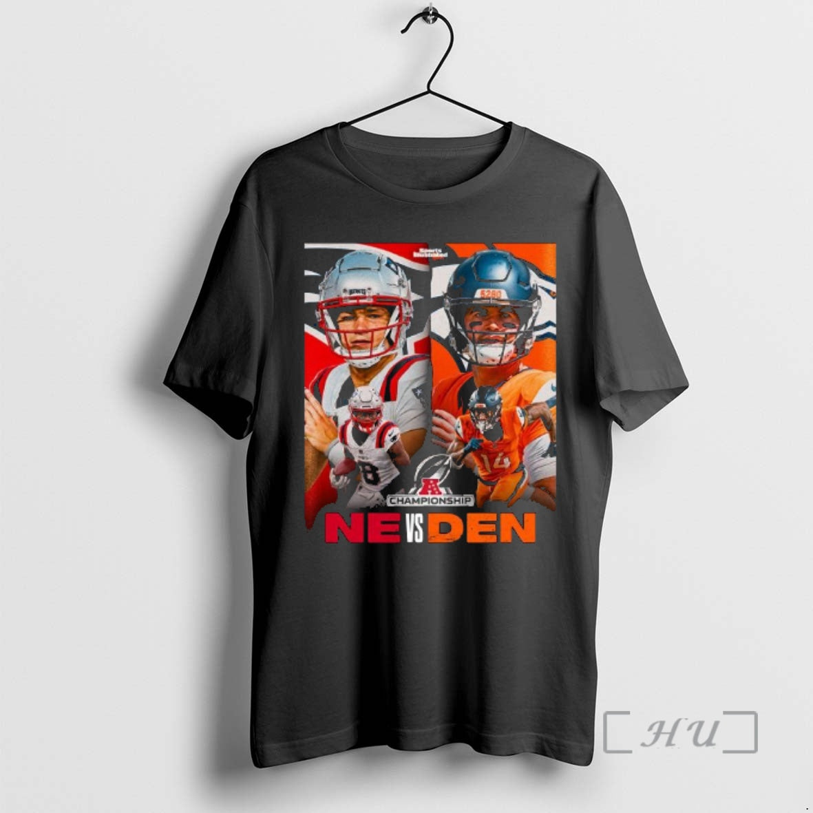 Trending Patriots Vs Broncos Afc Conference Championship Game T-Shirts, Hoodie, Sweatshirt | RetroVerseTees.com