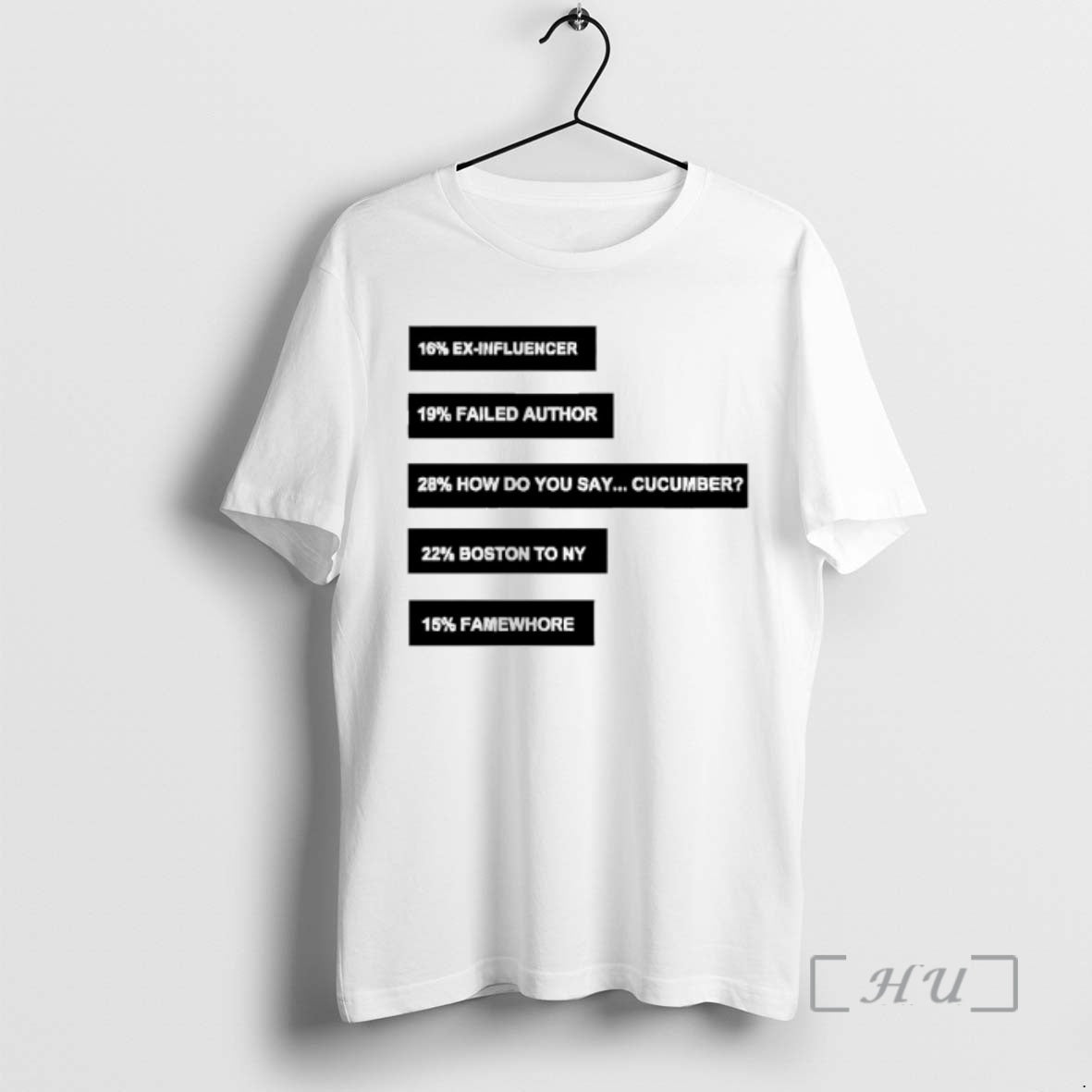 Trending Percentages Ex Influencer Failed Author Cucumber Joke T-Shirts, Hoodie, Sweatshirt | RetroVerseTees.com