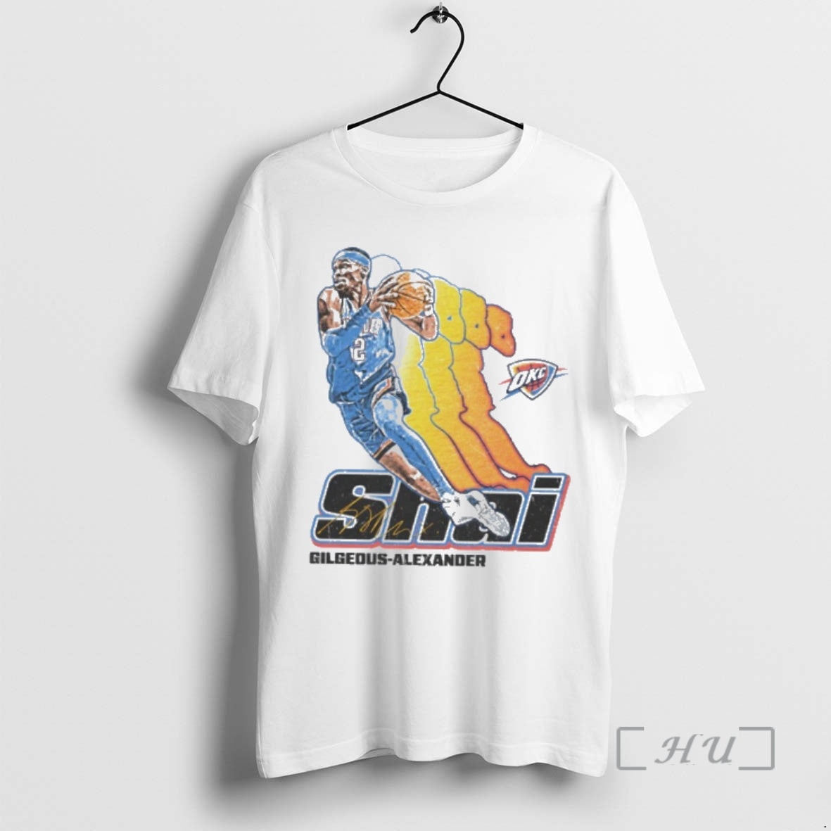 Trending Shai Gilgeous Alexander Oklahoma City Thunder Nba Retro T-Shirts, Hoodie, Sweatshirt | RetroVerseTees.com
