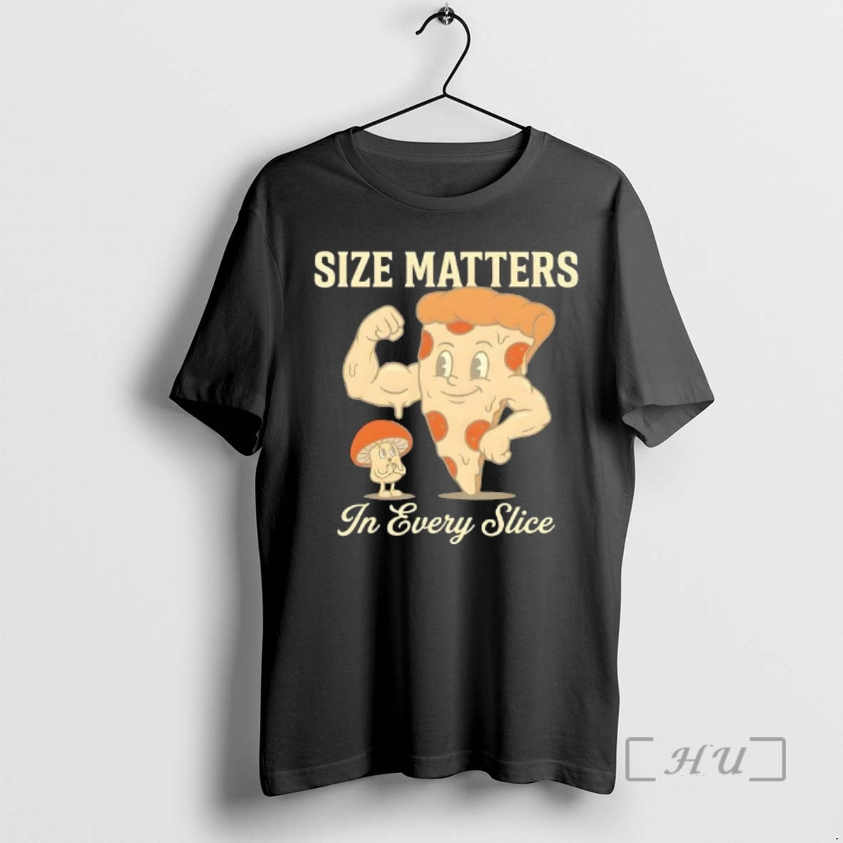 Trending Size Matters Pizza In Every Slice T-Shirts, Hoodie, Sweatshirt | RetroVerseTees.com