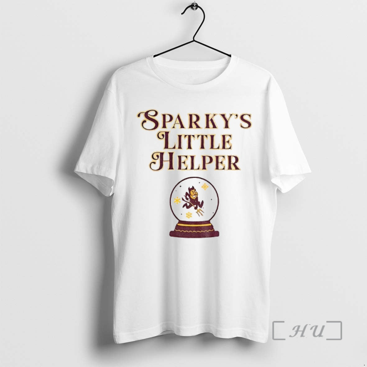Trending Sparkys Little Helper Arizona State Sun Devils T-Shirts, Hoodie, Sweatshirt | RetroVerseTees.com