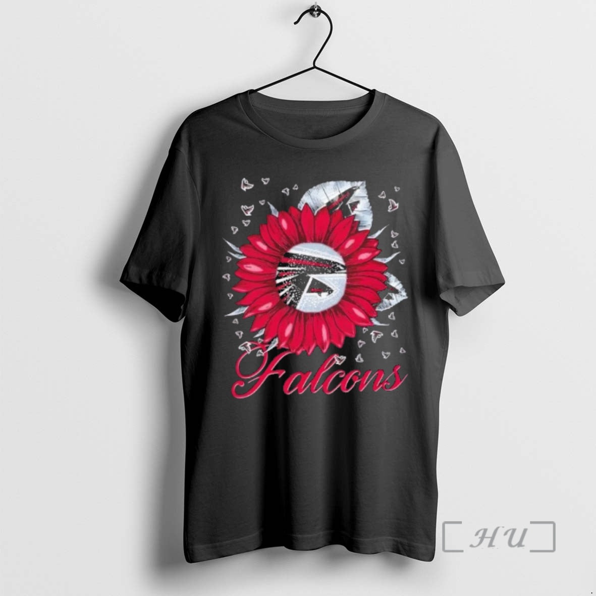 Trending Sunflower X Atlanta Falcons Football Logo T-Shirts, Hoodie, Sweatshirt | RetroVerseTees.com