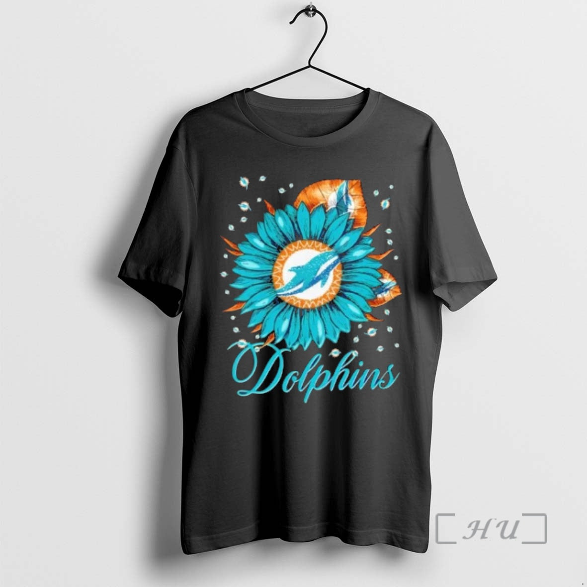 Trending Sunflower X Miami Dolphins Football Logo T-Shirts, Hoodie, Sweatshirt | RetroVerseTees.com