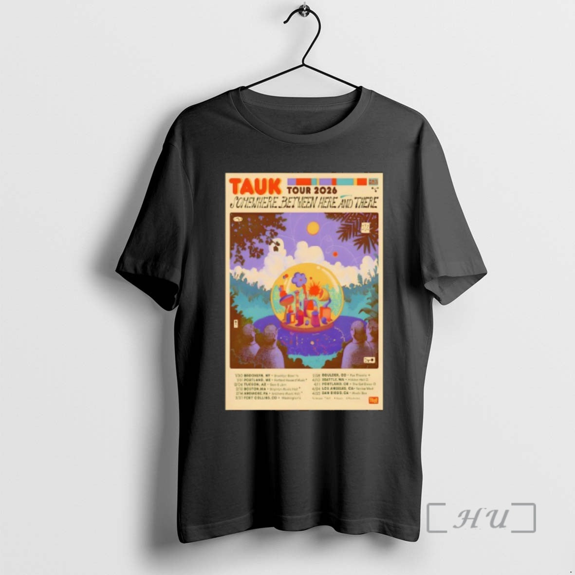 Trending Tauk Somewhere Between Here And There Tour 26 T-Shirts, Hoodie, Sweatshirt | RetroVerseTees.com