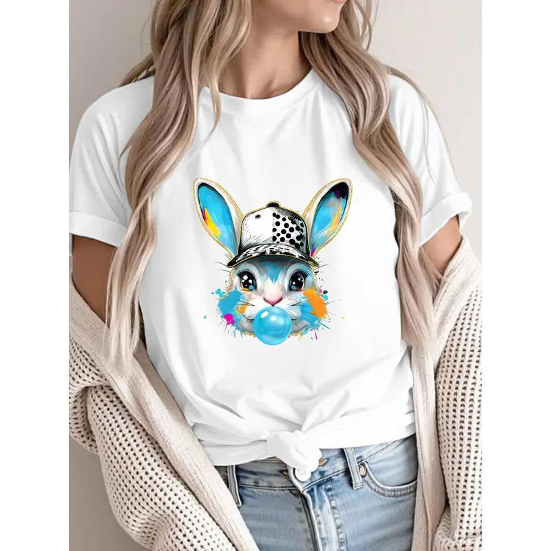 Trending Tee: Cool Bunny Red plumber brand Cap with Bubble Gum Bubble Gunpla brand Splatter Art Hoodie, Sweatshirt
