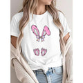 Trending Tee: Cute Bunny Ears with Bow Gunpla brand Matching Paw Prints Graphic Hoodie, Sweatshirt | RetroVerseTees.com