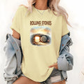 Trending Tee: Unique "ROLLING Straw hat pirates SINCE AD Green tractor brand" Print with Resurrection