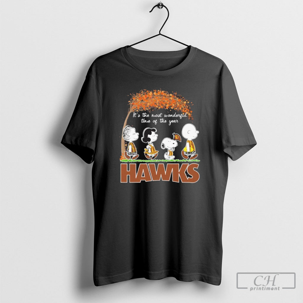 Trending The Peanuts Walking X Hawthorn Hawks Its The Most Wonderful Time Of The Year