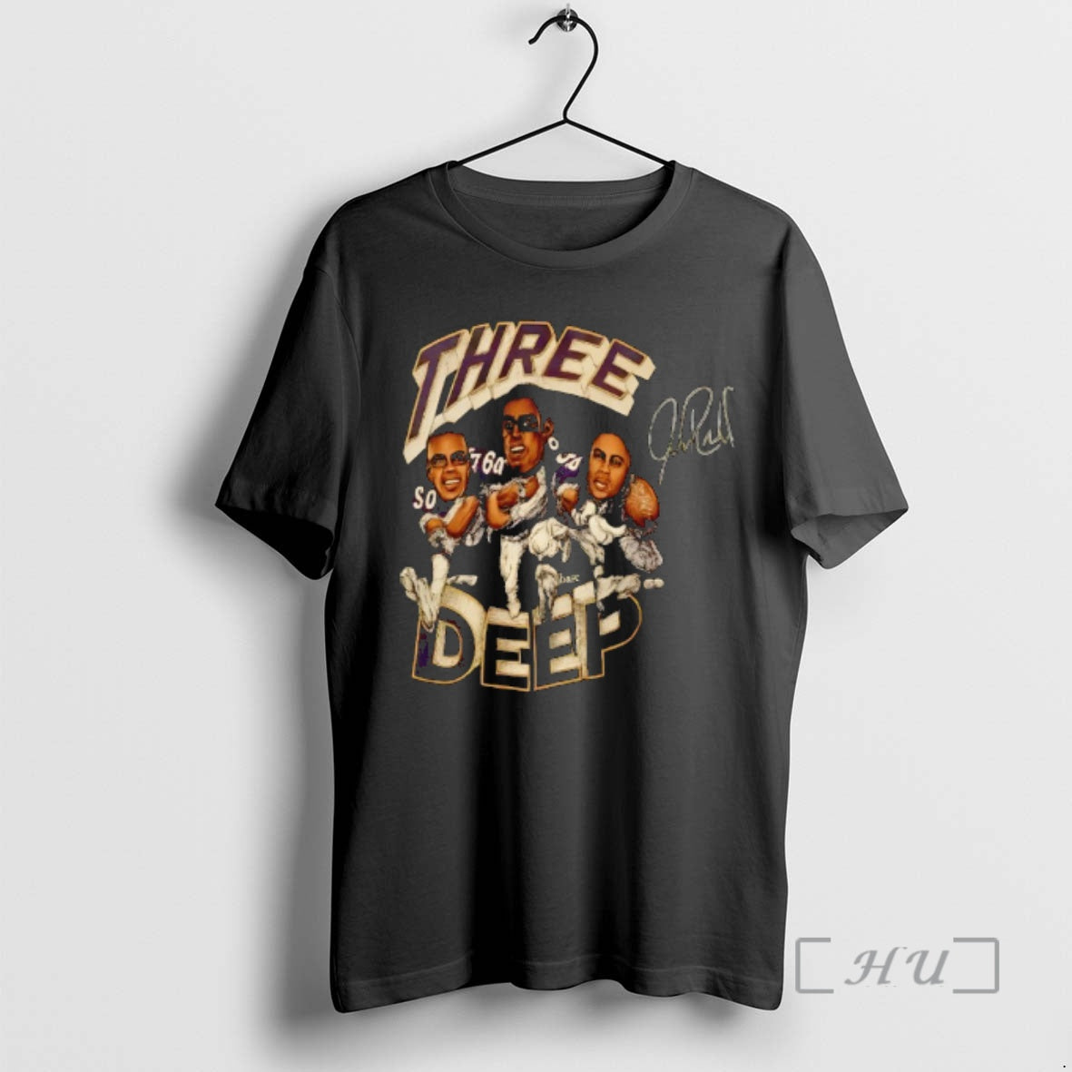 Trending Three Deep Jake Reed Randy Moss Cris Carter Signature T-Shirts, Hoodie, Sweatshirt | RetroVerseTees.com
