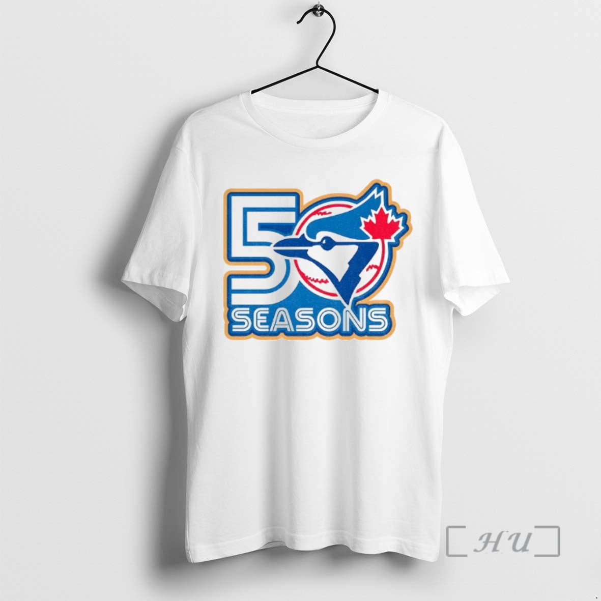 Trending Toronto Blue Jays 50 Seasons The Blue Jays In 2026 Premium T Shirts Sweater Hoodie, Sweatshirt | RetroVerseTees.com