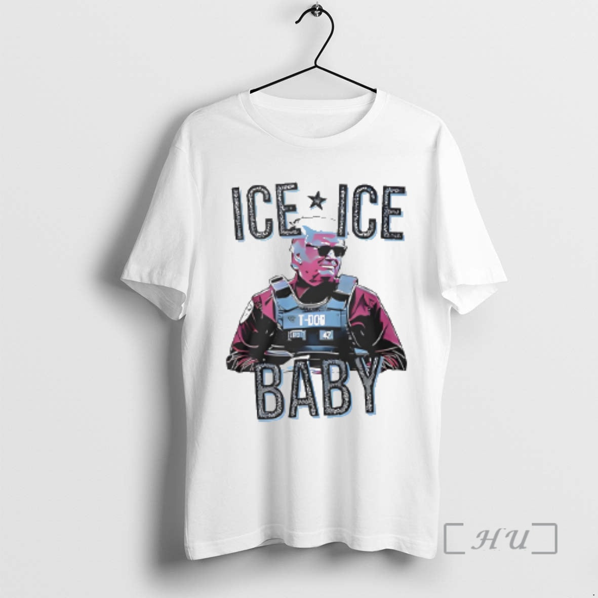 Trending Trump Ice Ice Baby Funny T-Shirts, Hoodie, Sweatshirt | RetroVerseTees.com