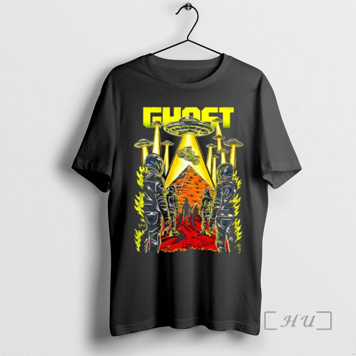 Trending Ufo Abduction Ghost Dont Get Caught T-Shirts, Hoodie, Sweatshirt | RetroVerseTees.com