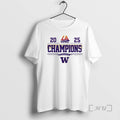 Trending Washington Huskies 2025 La Bowl Champions Logo T-Shirts, Hoodie, Sweatshirt | RetroVerseTees.com