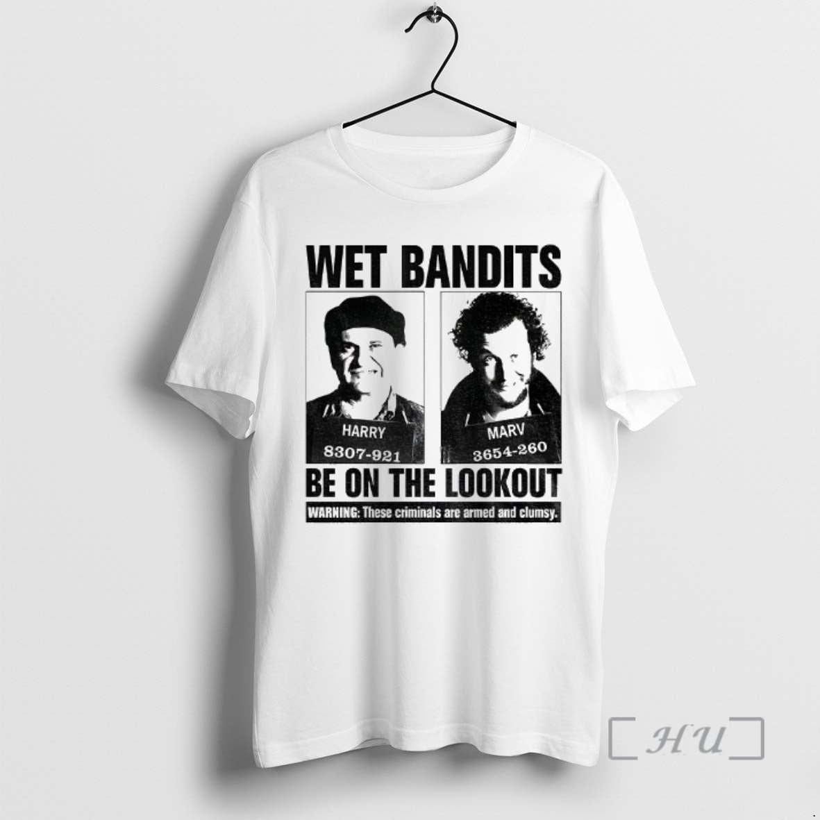 Trending Wet Bandits Mugshot Be On The Lookout Warning These Criminals Are Armed And Clumsy T-Shirts, Hoodie, Sweatshirt