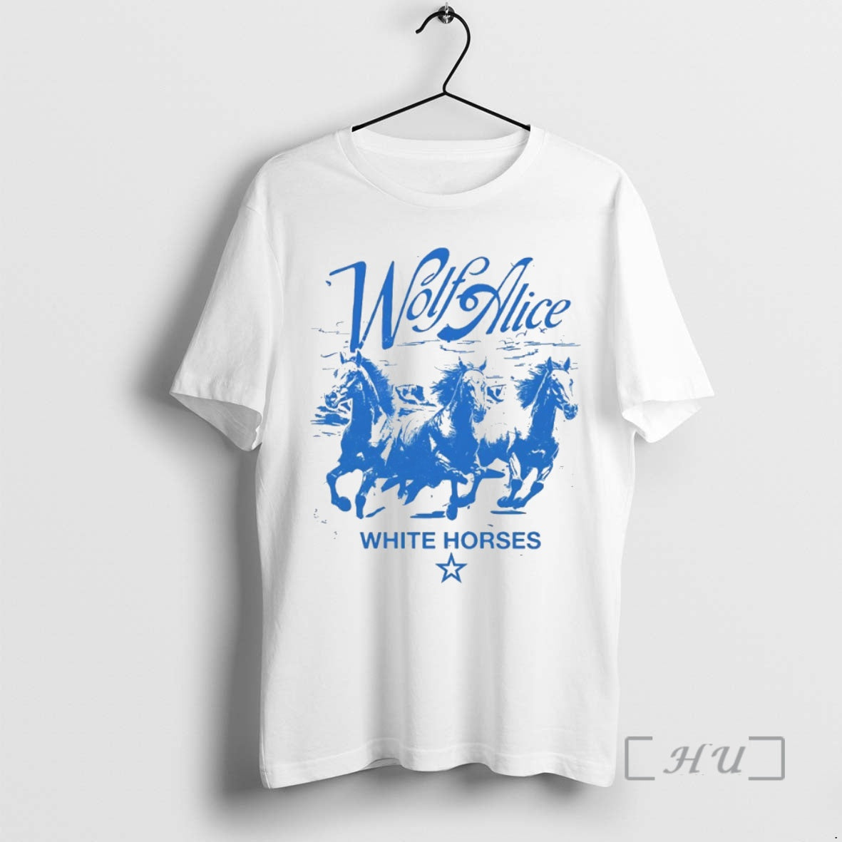 Trending Wolf Alice White Horses Circle T-Shirts, Hoodie, Sweatshirt | RetroVerseTees.com