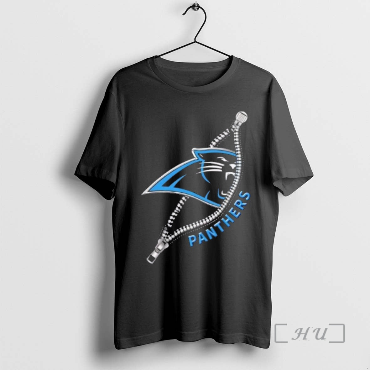 Trending Zipper X Carolina Panthers Football Logo T-Shirts, Hoodie, Sweatshirt | RetroVerseTees.com